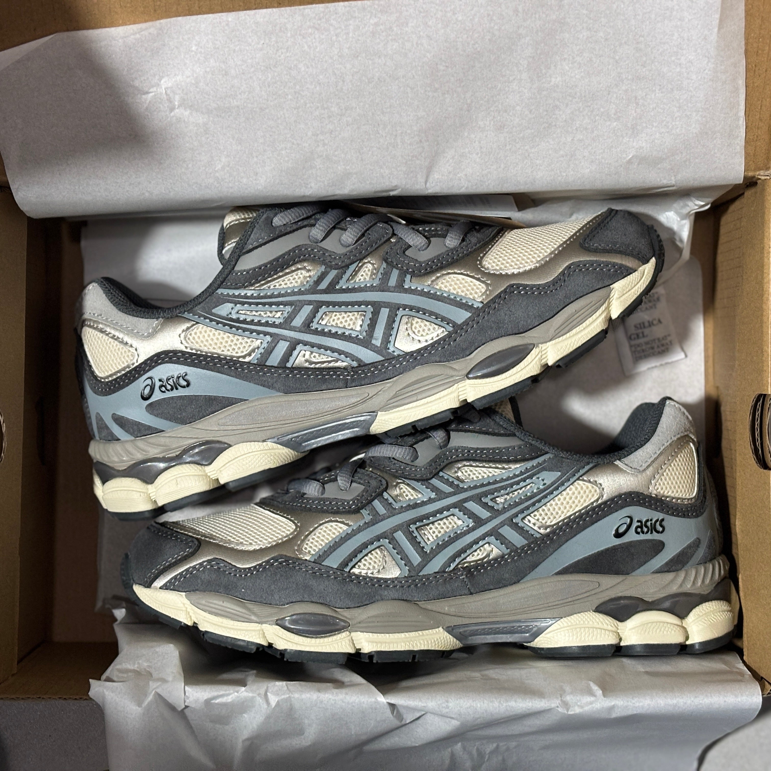 ASIC GEL NYC "CREAM GREY"