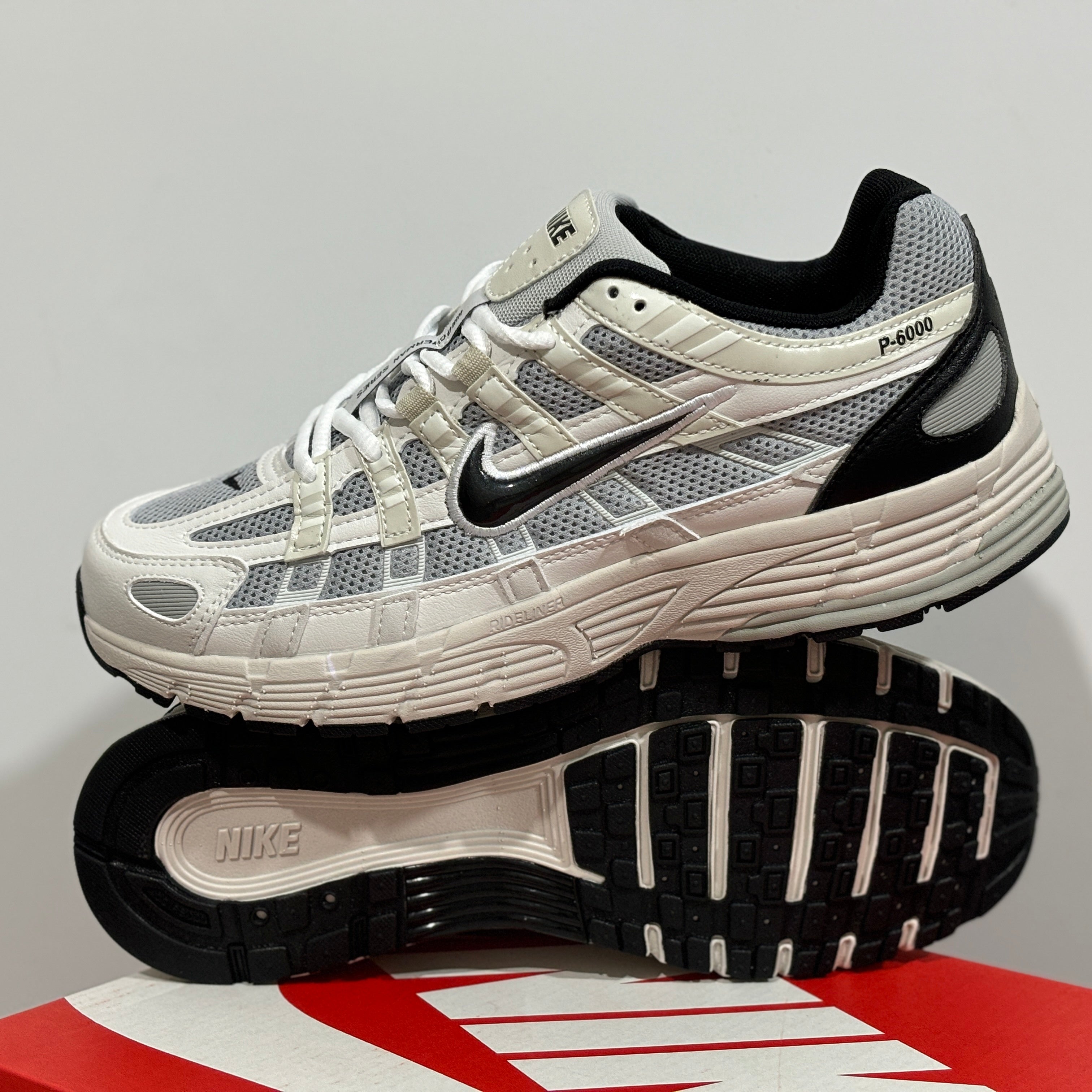 NIKE P-6000 "COOL WHITE AND GREY"