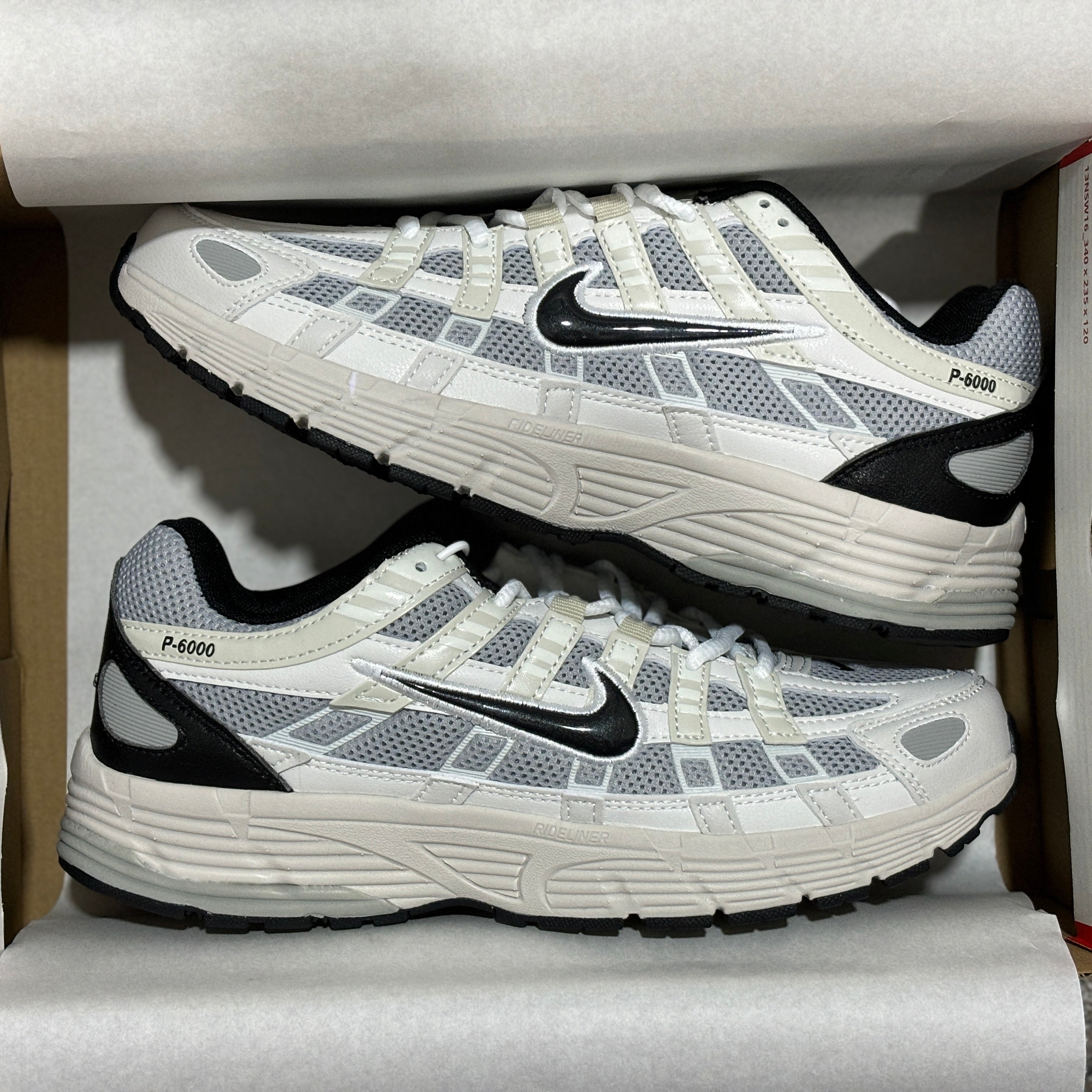 NIKE P-6000 "COOL WHITE AND GREY"