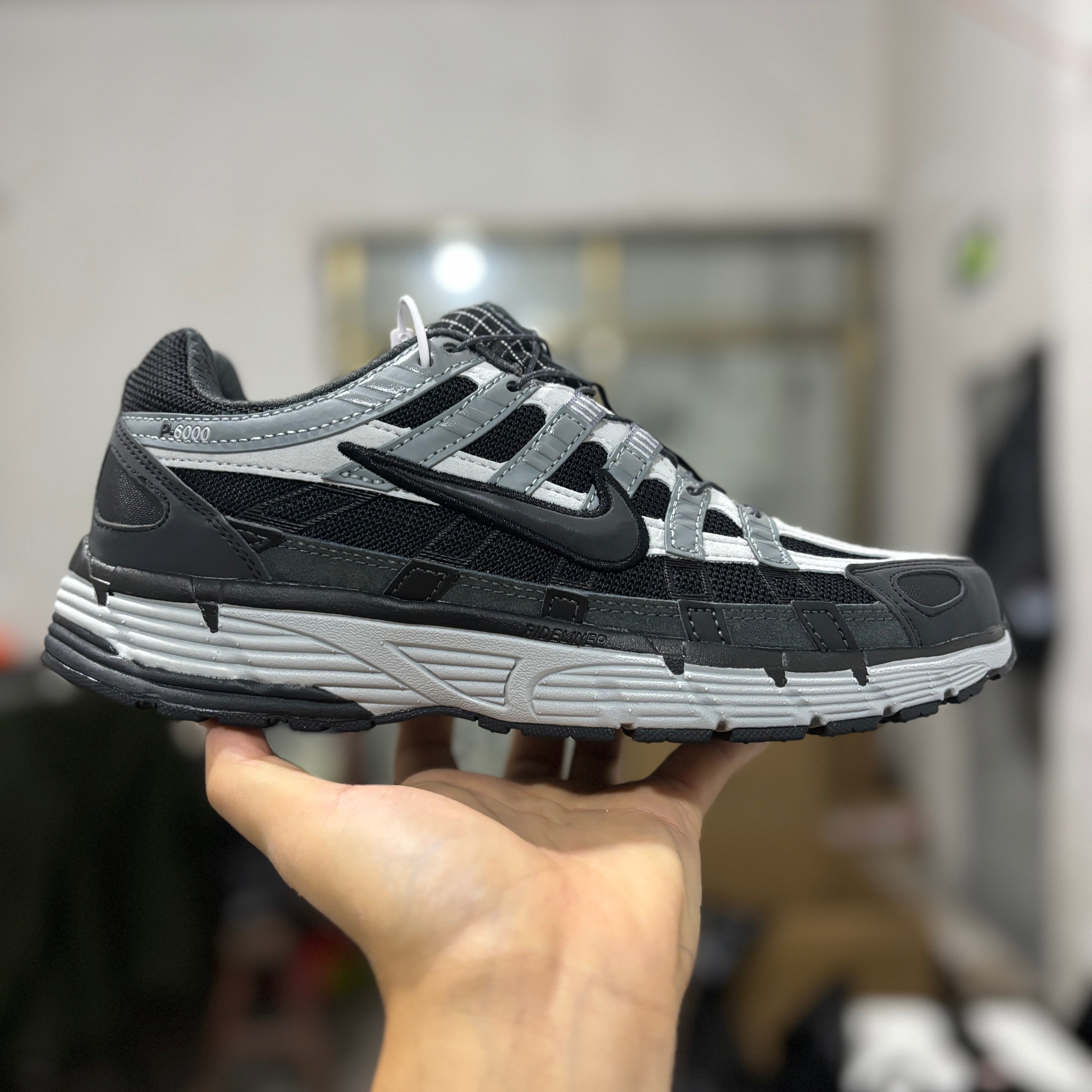 NIKE P-6000 "BLACK COOL GREY"